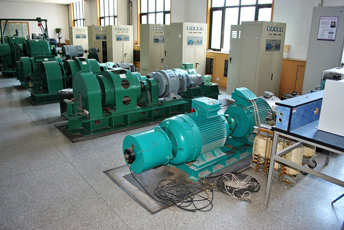 武威某热电厂使用我厂的YKK高压电机提供动力